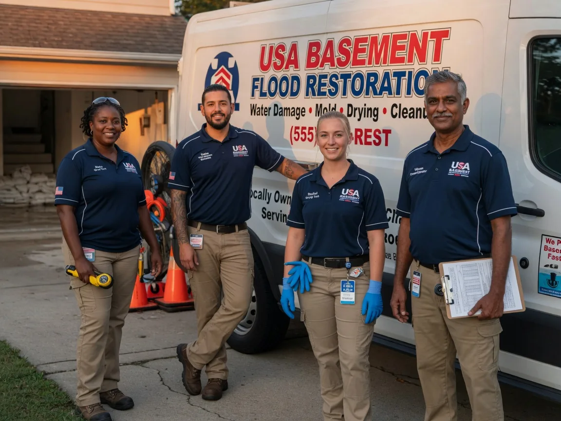 Basement Flood Cleanup company in Hubert, NC